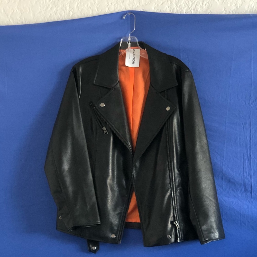 Vegan Leather Jacket